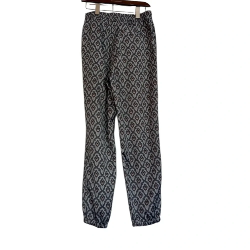 Urban Outfitters Gray Pattern Beach Lounge Pants Lightweight Travel Ready Men M - Picture 2 of 7